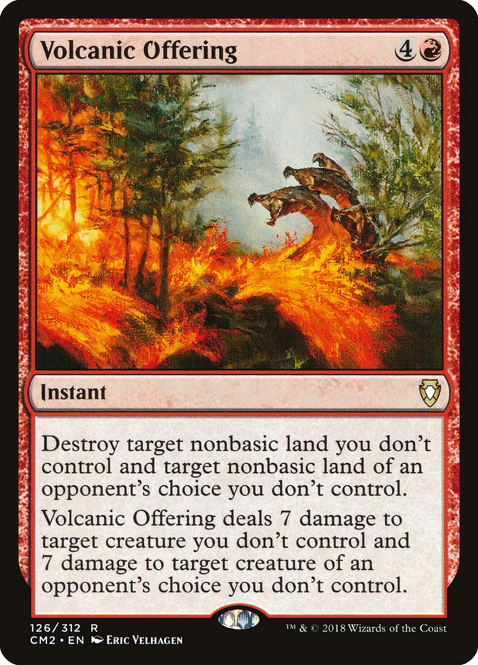 Volcanic Offering [Commander Anthology Volume II] - The Mythic Store | 24h Order Processing