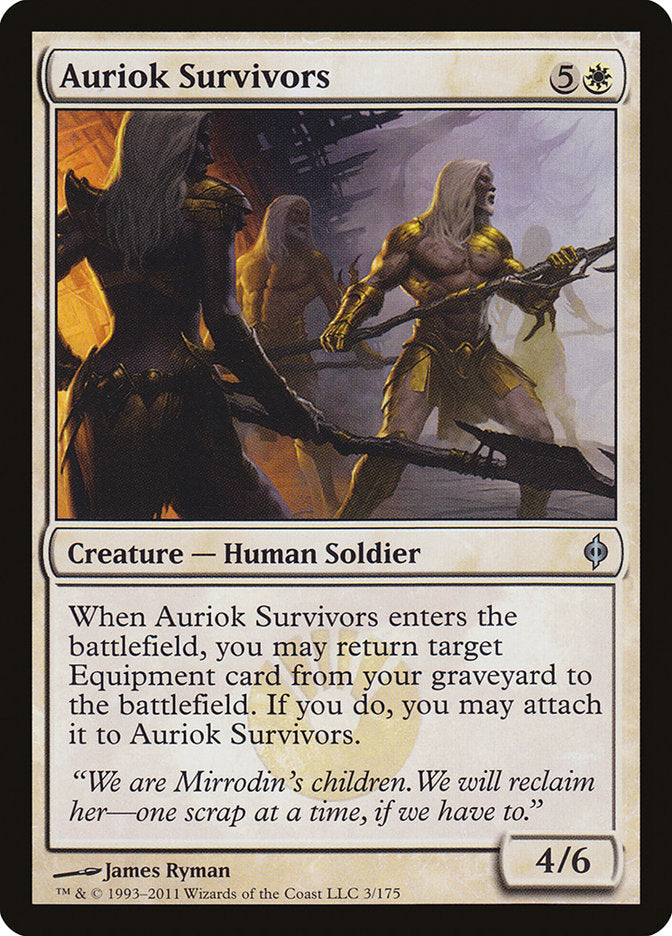Auriok Survivors [New Phyrexia] - The Mythic Store | 24h Order Processing