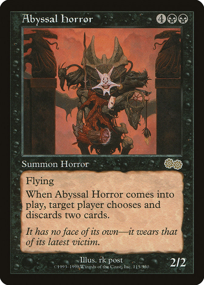 Abyssal Horror [Urza's Saga] - The Mythic Store | 24h Order Processing