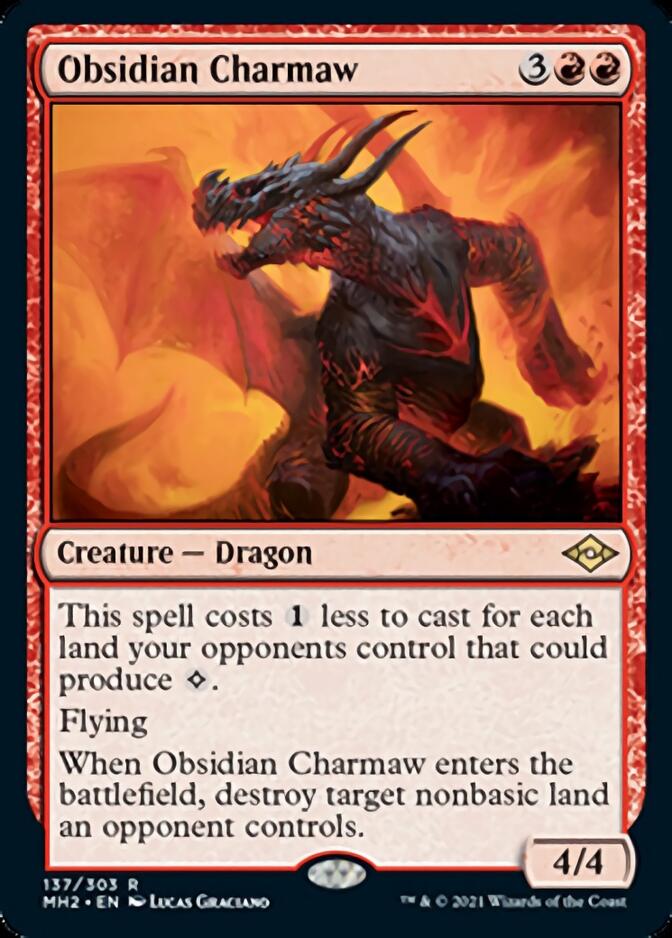 Obsidian Charmaw [Modern Horizons 2] - The Mythic Store | 24h Order Processing