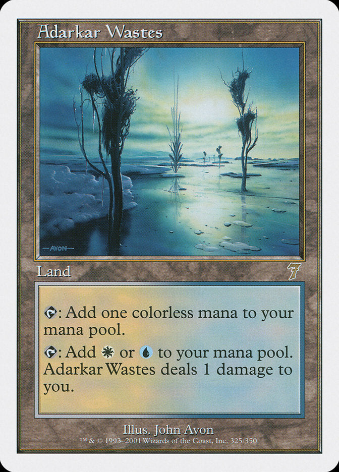 Adarkar Wastes [Seventh Edition] - The Mythic Store | 24h Order Processing