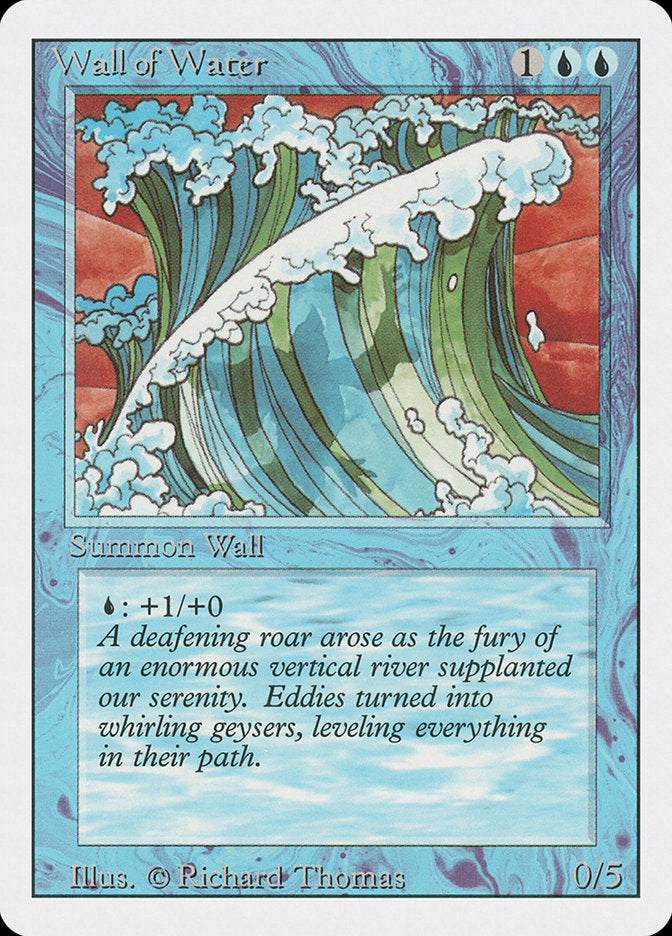 Wall of Water [Revised Edition] - The Mythic Store | 24h Order Processing