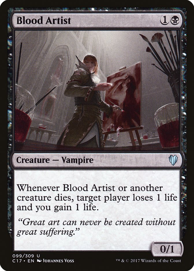 Blood Artist [Commander 2017] - The Mythic Store | 24h Order Processing