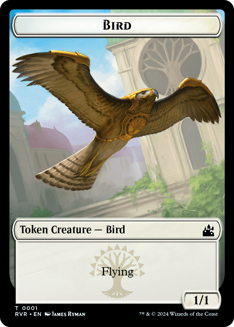 Bird // Voja Double-Sided Token [Ravnica Remastered Tokens] - The Mythic Store | 24h Order Processing