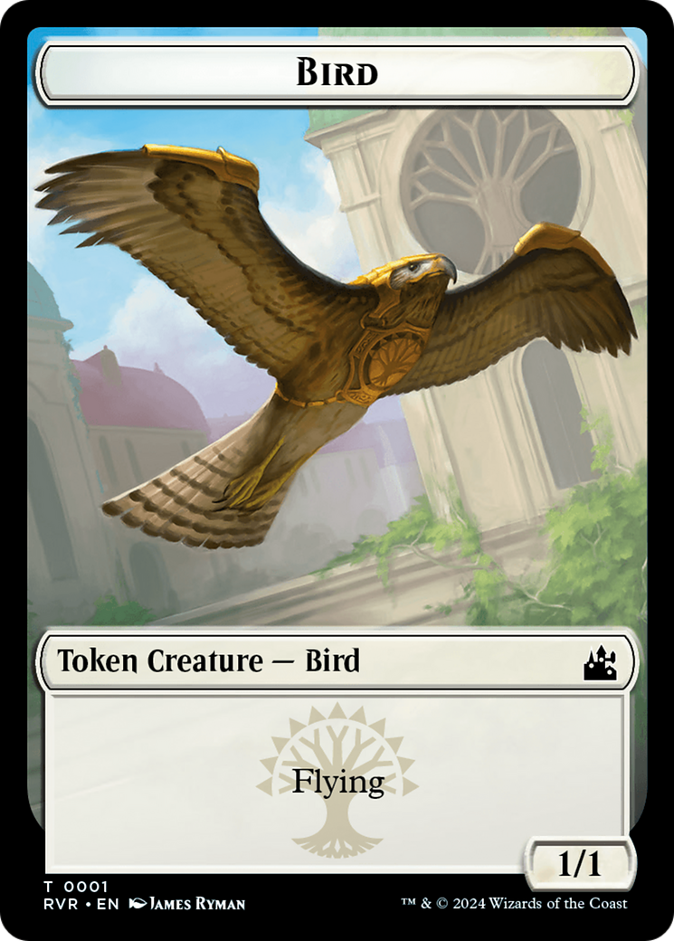 Bird // Dragon Double-Sided Token [Ravnica Remastered Tokens] - The Mythic Store | 24h Order Processing