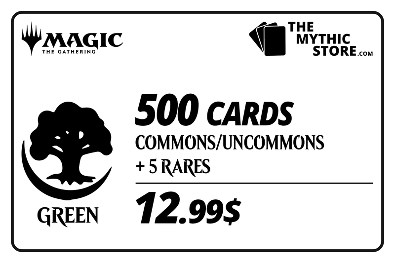 MTG Bulk Repack: 500 Cards - The Mythic Store | 24h Order Processing