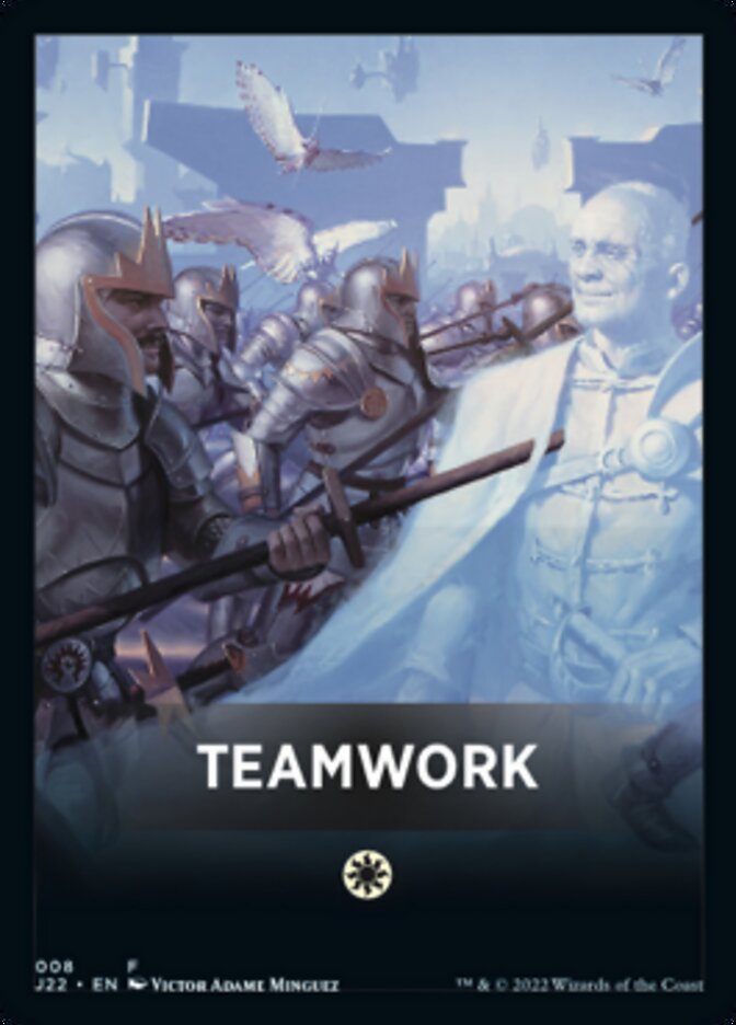 Teamwork Theme Card [Jumpstart 2022 Front Cards] - The Mythic Store | 24h Order Processing