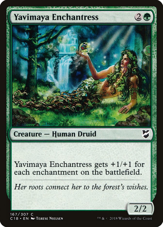 Yavimaya Enchantress [Commander 2018] - The Mythic Store | 24h Order Processing