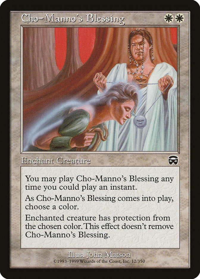 Cho-Manno's Blessing [Mercadian Masques] - The Mythic Store | 24h Order Processing