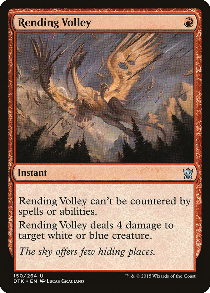 Rending Volley [Dragons of Tarkir] - The Mythic Store | 24h Order Processing