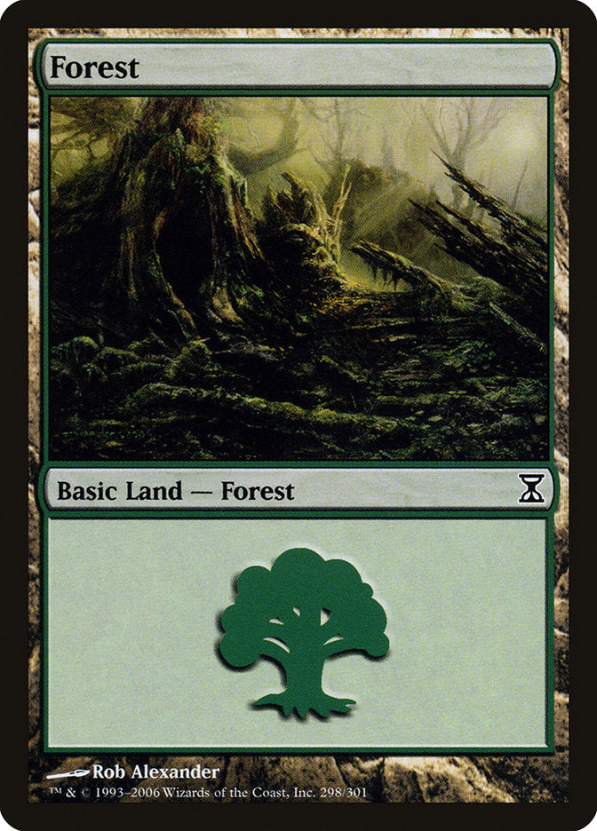 Forest (298) [Time Spiral] - The Mythic Store | 24h Order Processing