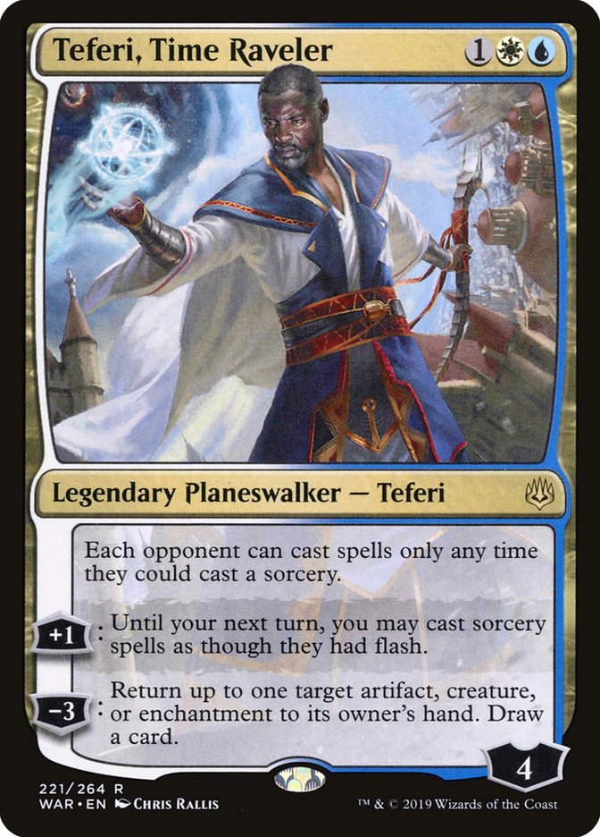 Teferi, Time Raveler [War of the Spark] - The Mythic Store | 24h Order Processing