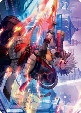 Isshin, Two Heavens as One 2 Art Card [Kamigawa: Neon Dynasty Art Series] - The Mythic Store | 24h Order Processing