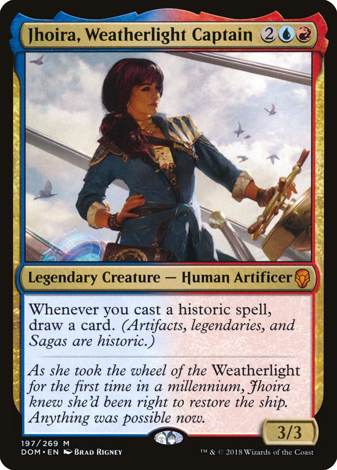 Jhoira, Weatherlight Captain [Dominaria] - The Mythic Store | 24h Order Processing
