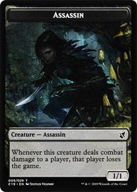 Assassin // Morph Double-Sided Token [Commander 2019 Tokens] - The Mythic Store | 24h Order Processing