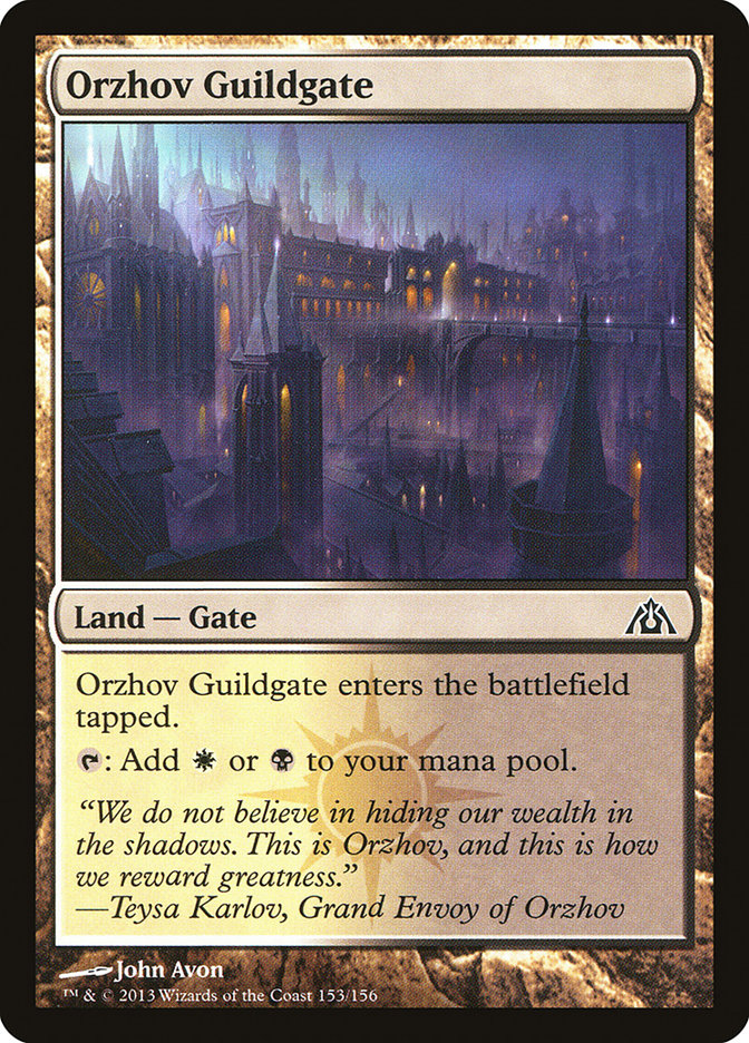 Orzhov Guildgate [Dragon's Maze] - The Mythic Store | 24h Order Processing