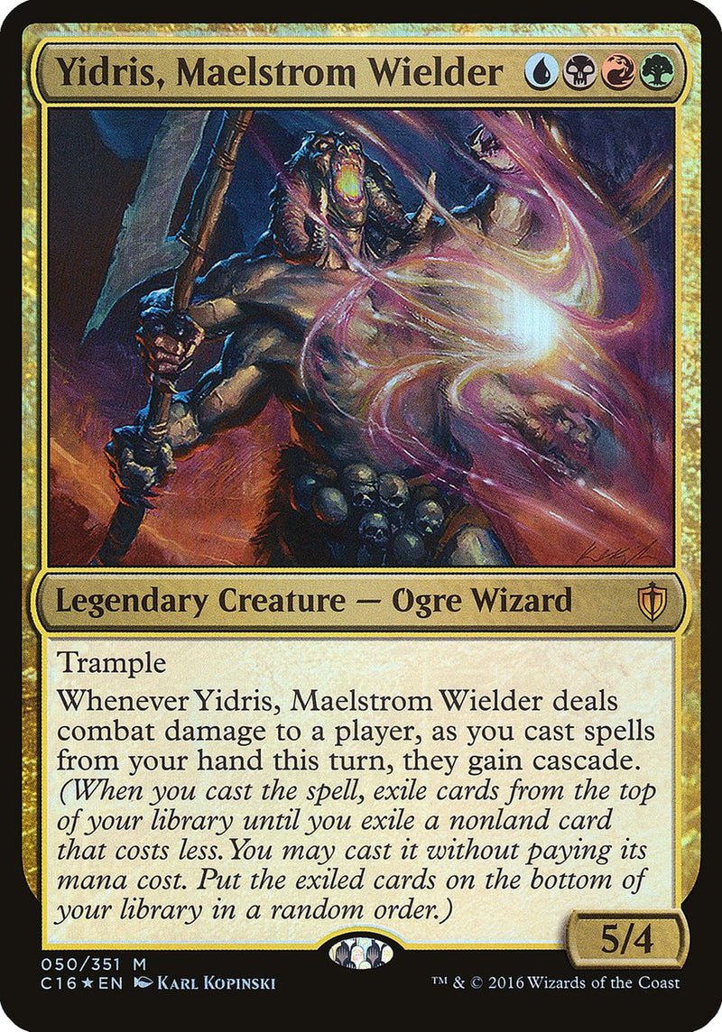 Yidris, Maelstrom Wielder (Oversized) [Commander 2016 Oversized] - The Mythic Store | 24h Order Processing