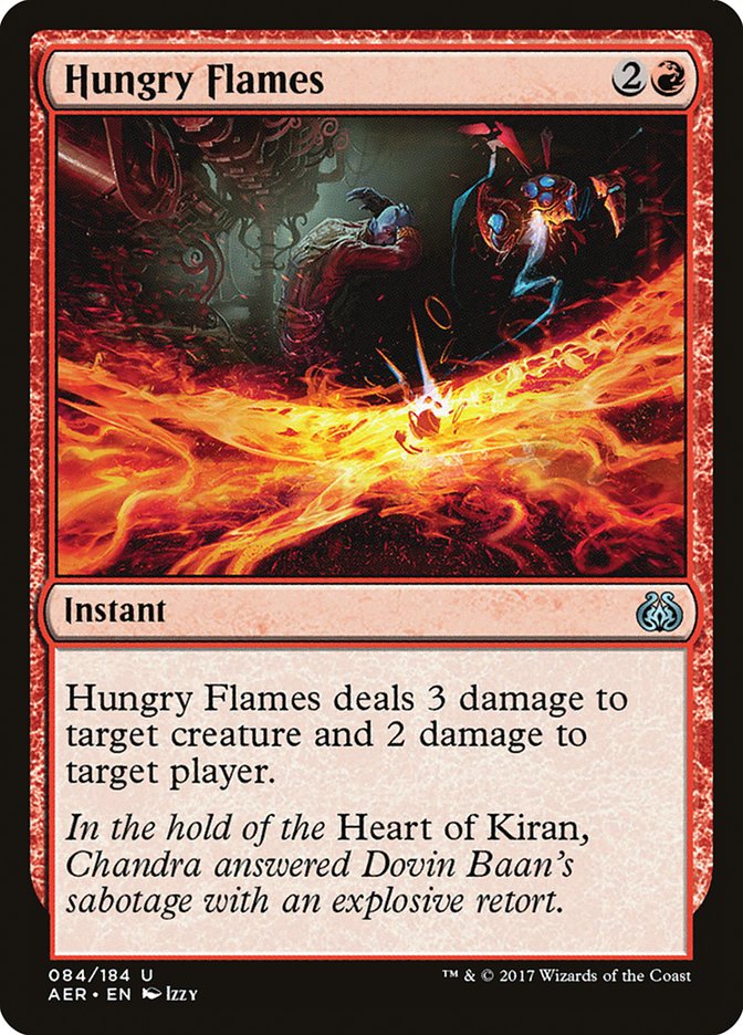 Hungry Flames [Aether Revolt] - The Mythic Store | 24h Order Processing