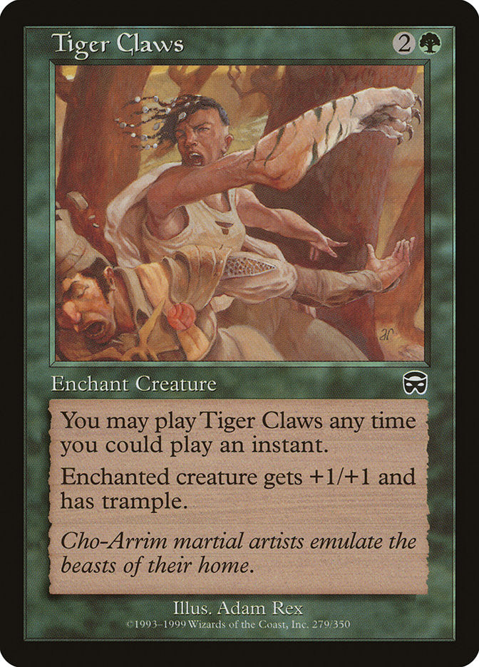 Tiger Claws [Mercadian Masques] - The Mythic Store | 24h Order Processing