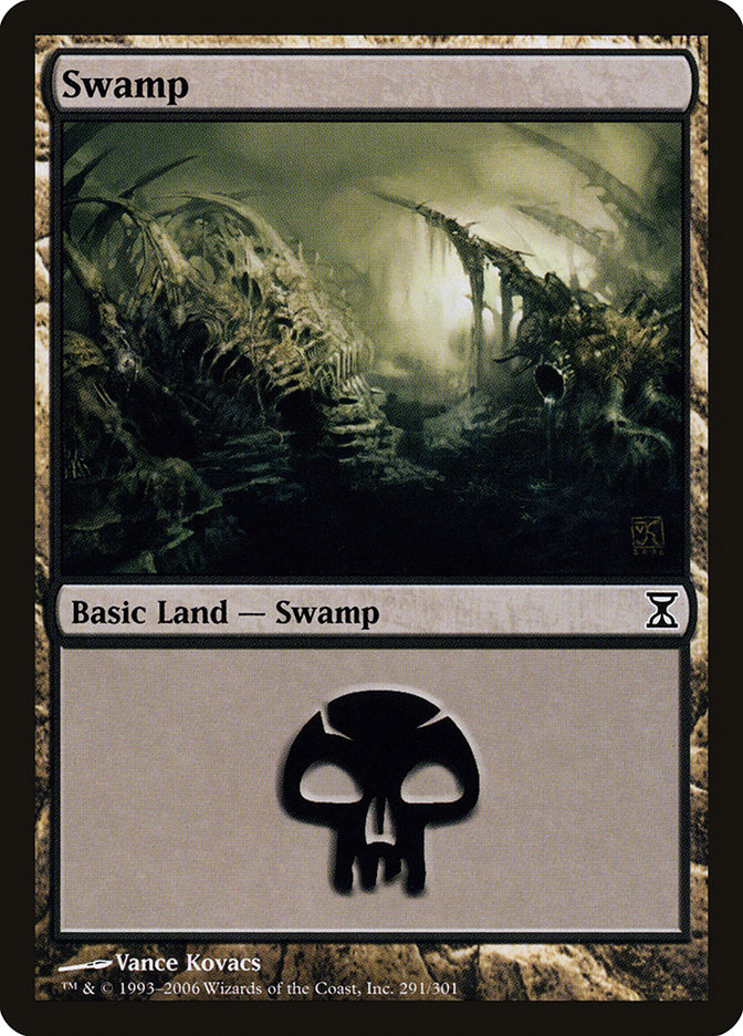 Swamp (291) [Time Spiral] - The Mythic Store | 24h Order Processing