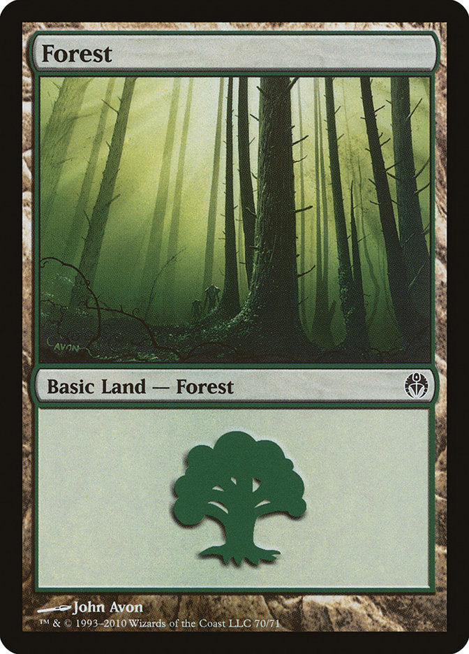 Forest (70) [Duel Decks: Phyrexia vs. the Coalition] - The Mythic Store | 24h Order Processing