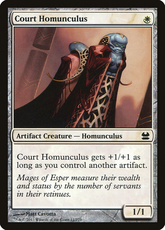 Court Homunculus [Modern Masters] - The Mythic Store | 24h Order Processing