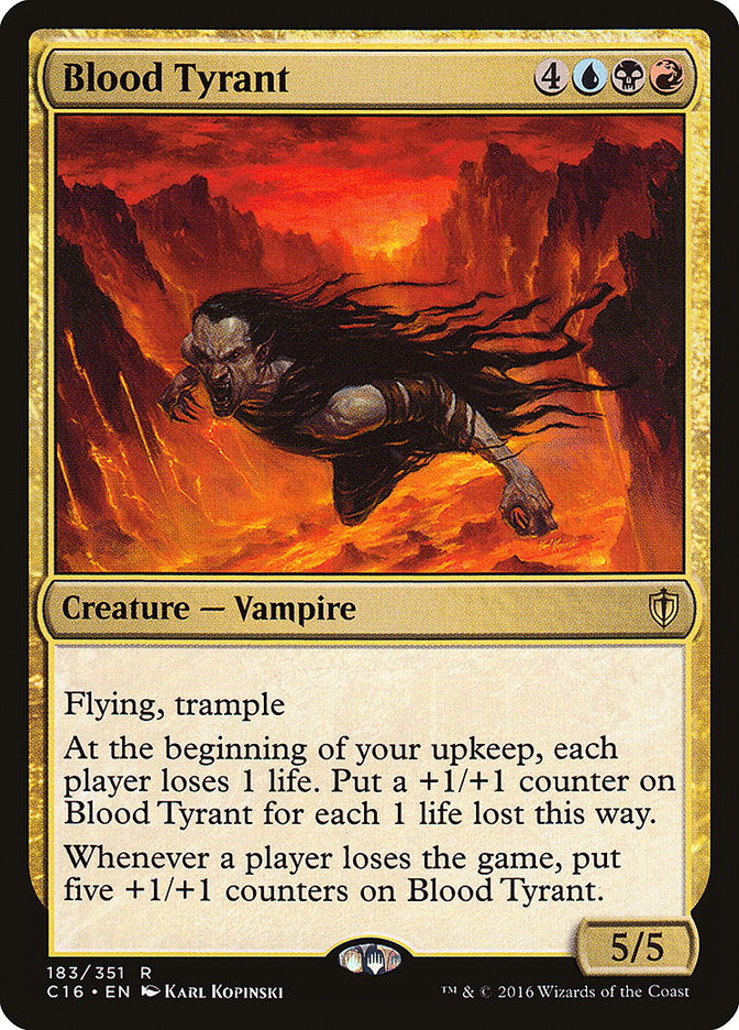 Blood Tyrant [Commander 2016] - The Mythic Store | 24h Order Processing