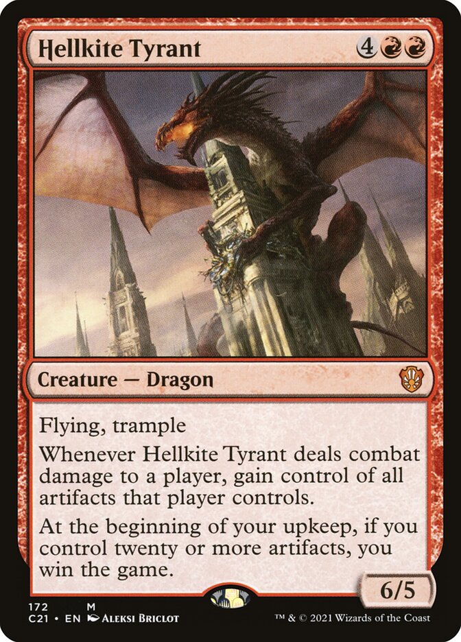 Hellkite Tyrant [Commander 2021] - The Mythic Store | 24h Order Processing