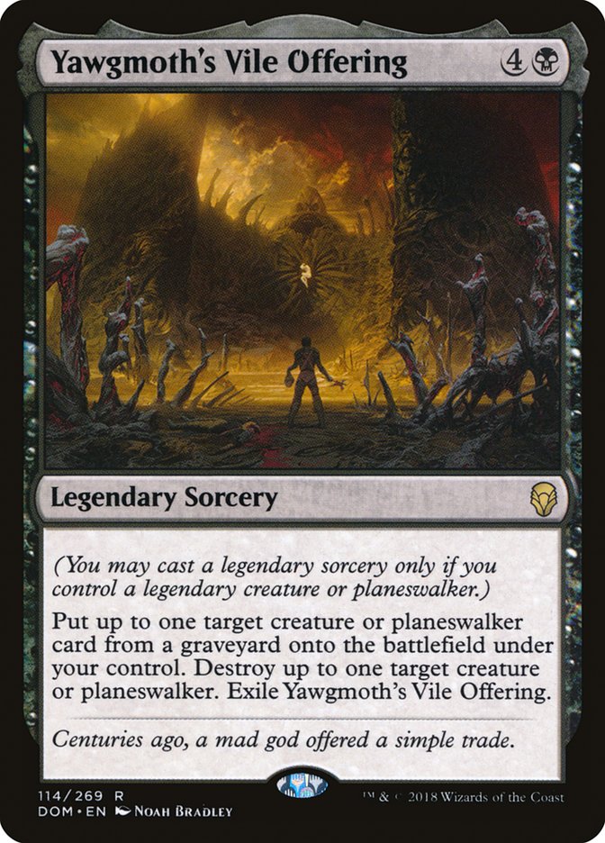 Yawgmoth's Vile Offering [Dominaria] - The Mythic Store | 24h Order Processing