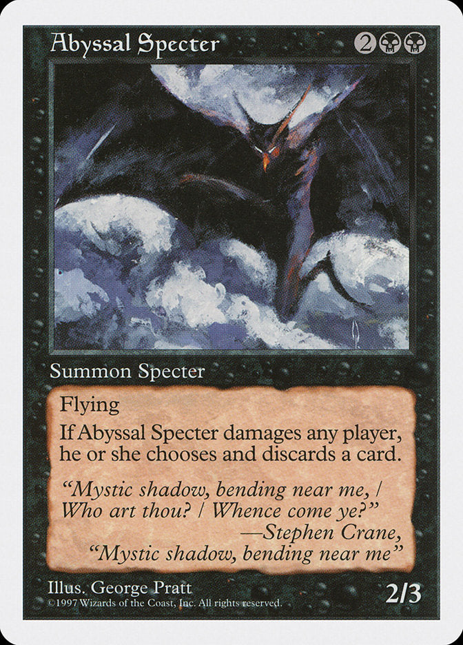 Abyssal Specter [Fifth Edition] - The Mythic Store | 24h Order Processing
