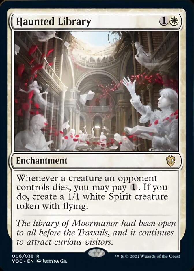 Haunted Library [Innistrad: Crimson Vow Commander] - The Mythic Store | 24h Order Processing