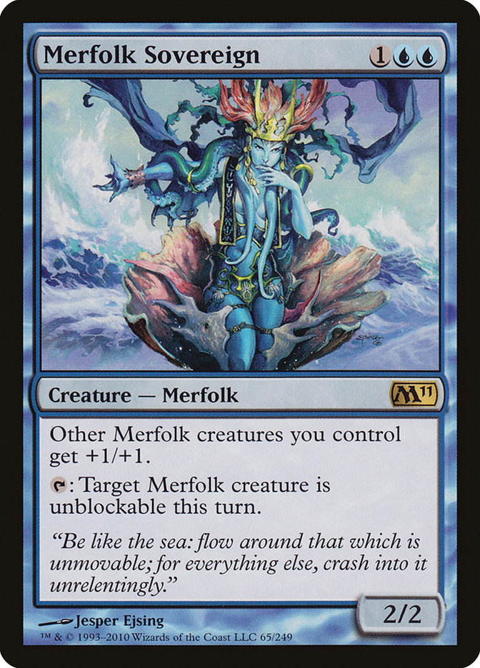 Merfolk Sovereign [Magic 2011] - The Mythic Store | 24h Order Processing