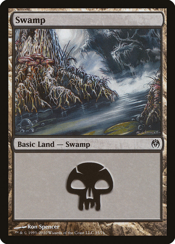 Swamp (35) [Duel Decks: Phyrexia vs. the Coalition] - The Mythic Store | 24h Order Processing