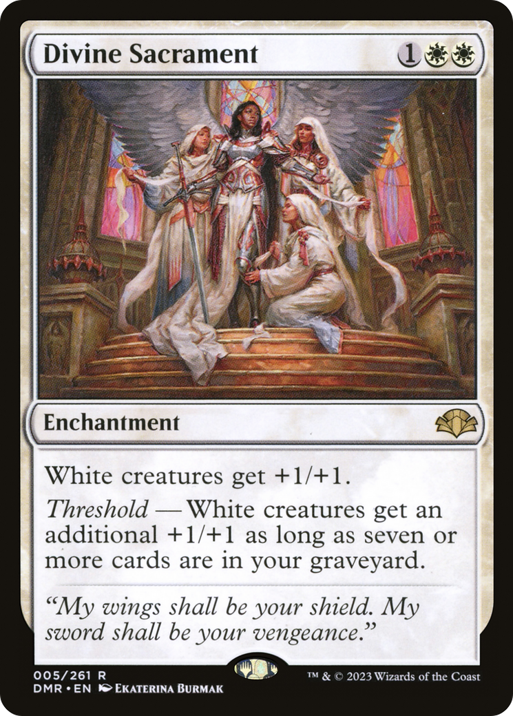 Divine Sacrament [Dominaria Remastered] - The Mythic Store | 24h Order Processing