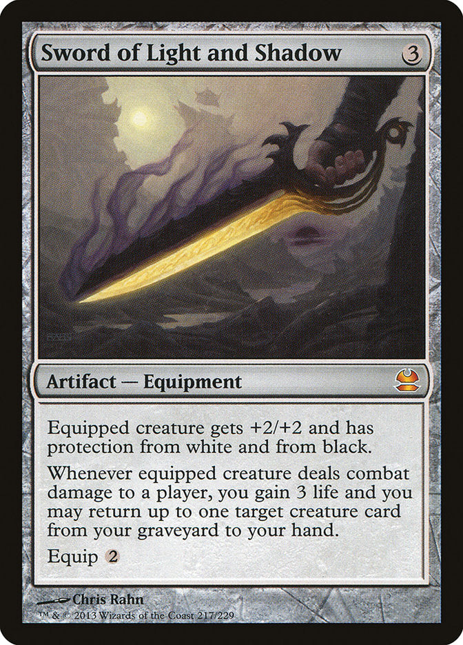Sword of Light and Shadow [Modern Masters] - The Mythic Store | 24h Order Processing