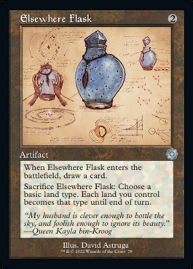 Elsewhere Flask (Retro Schematic) [The Brothers' War Retro Artifacts] - The Mythic Store | 24h Order Processing