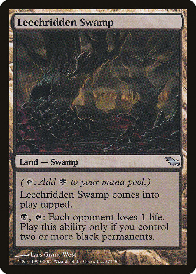 Leechridden Swamp [Shadowmoor] - The Mythic Store | 24h Order Processing