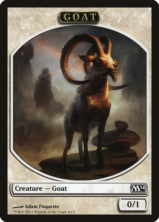 Goat Token [Magic 2014 Tokens] - The Mythic Store | 24h Order Processing