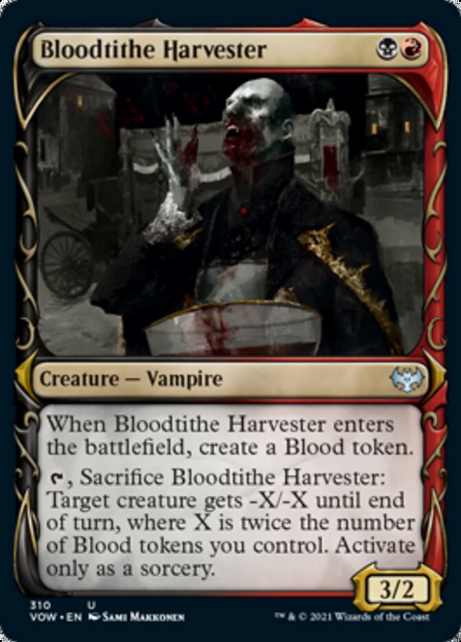 Bloodtithe Harvester (Showcase Fang Frame) [Innistrad: Crimson Vow] - The Mythic Store | 24h Order Processing