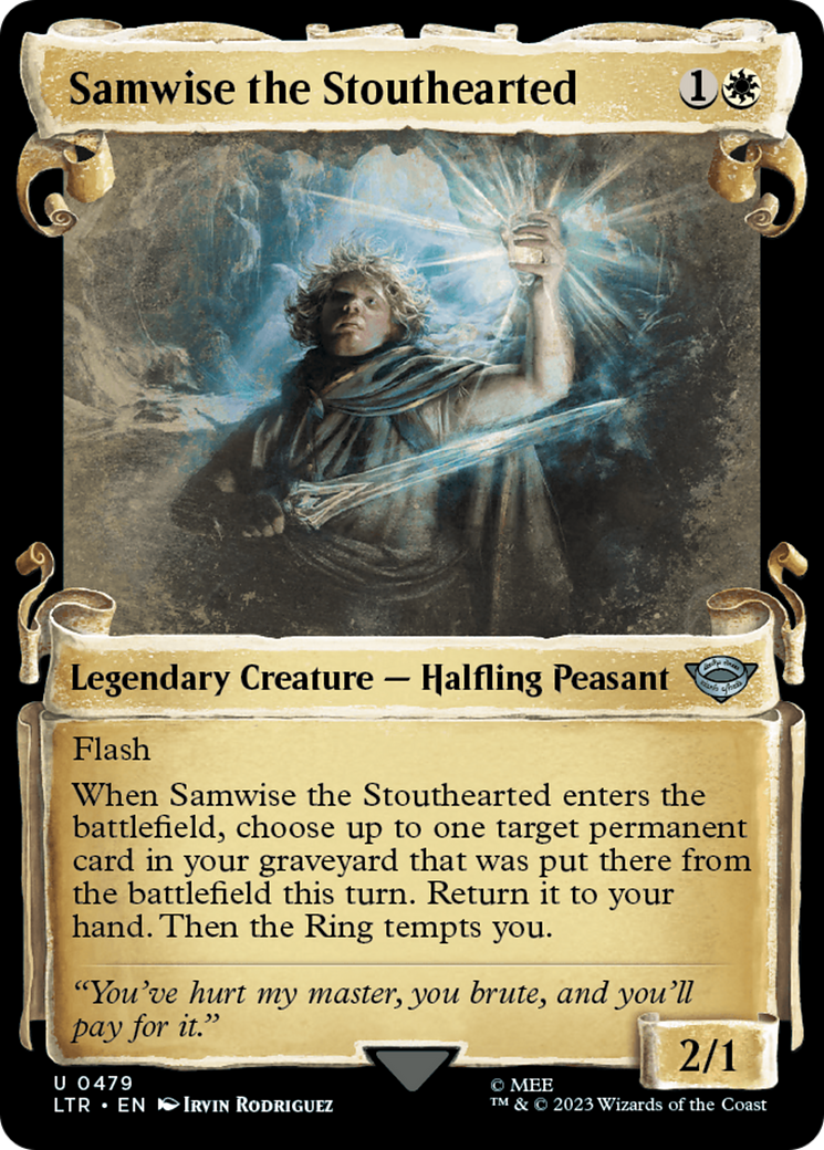 Samwise the Stouthearted [The Lord of the Rings: Tales of Middle-Earth Showcase Scrolls] - The Mythic Store | 24h Order Processing