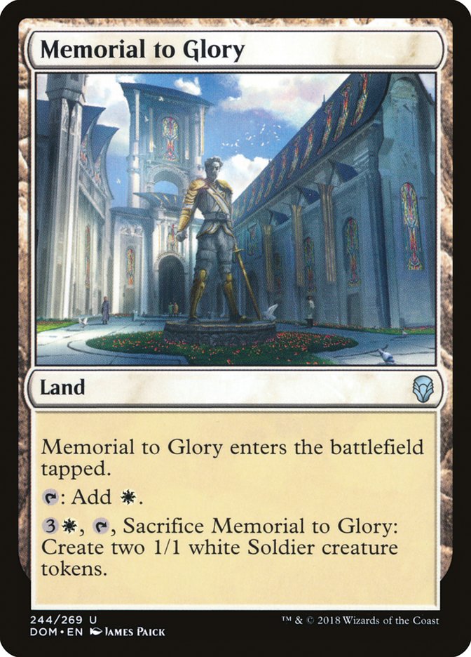 Memorial to Glory [Dominaria] - The Mythic Store | 24h Order Processing