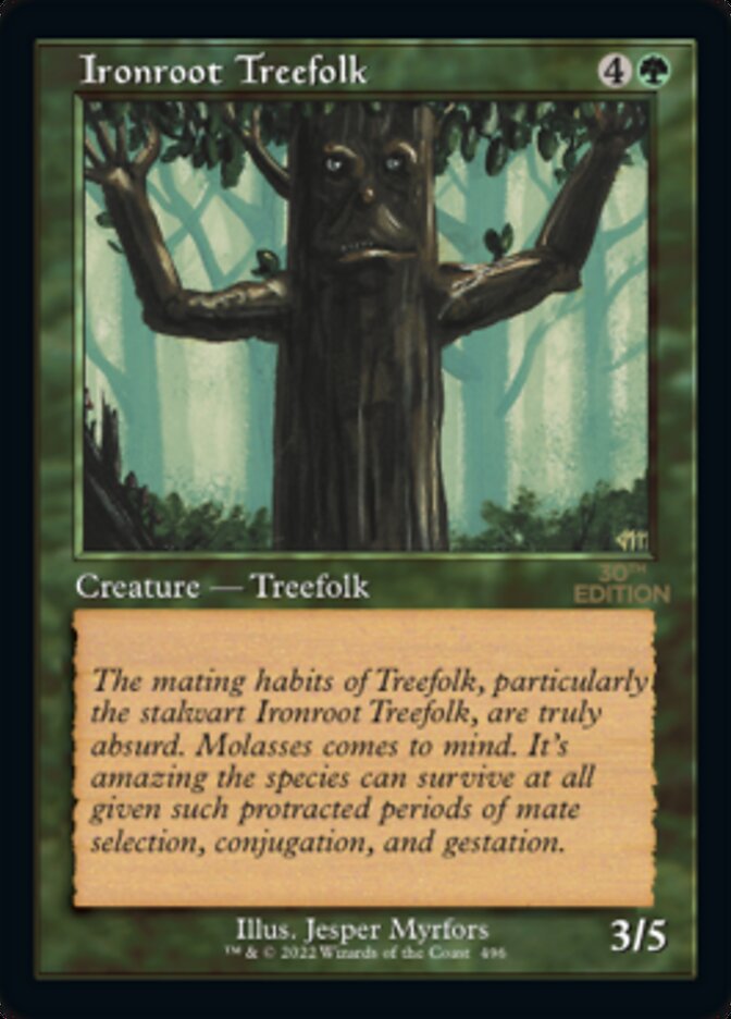 Ironroot Treefolk (Retro) [30th Anniversary Edition] - The Mythic Store | 24h Order Processing