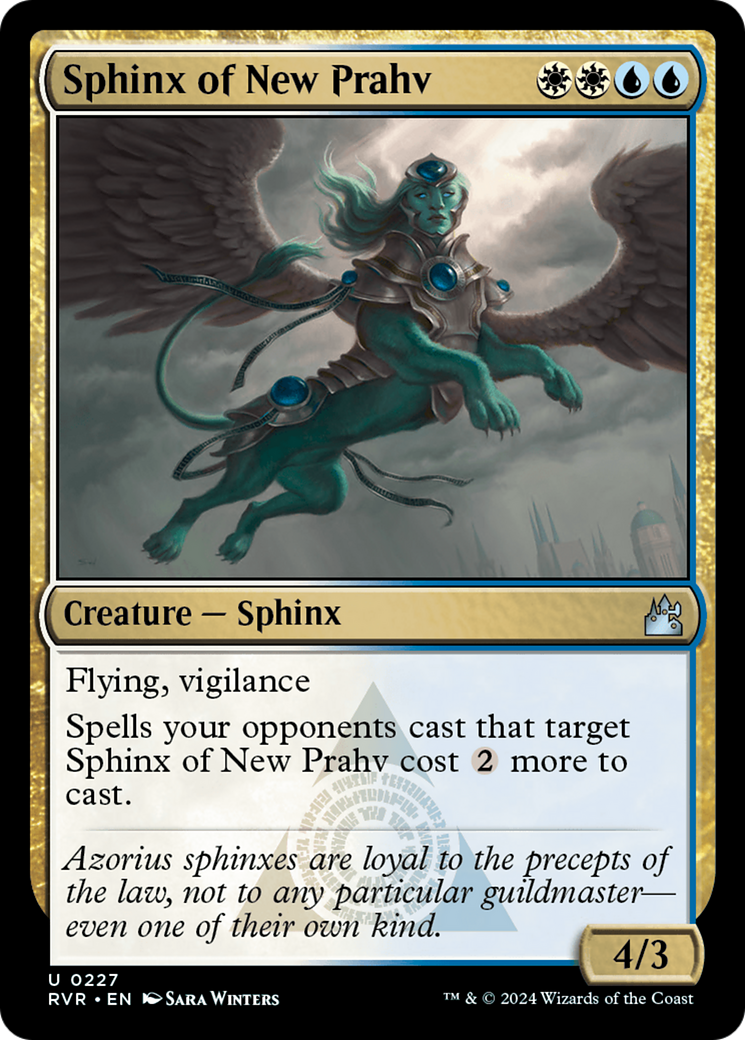 Sphinx of New Prahv [Ravnica Remastered] - The Mythic Store | 24h Order Processing