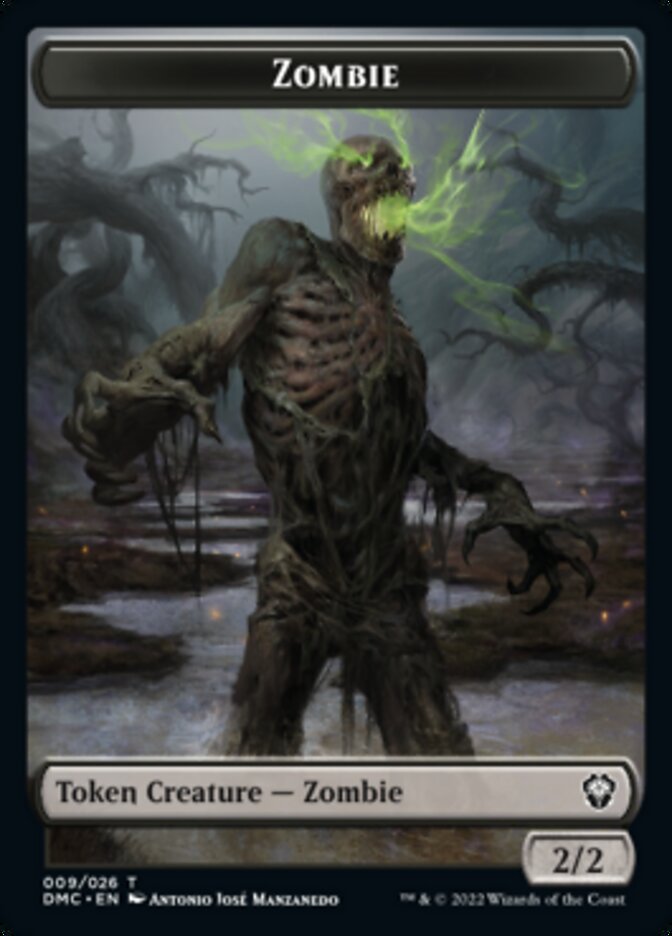 Zombie Token [Dominaria United Commander Tokens] - The Mythic Store | 24h Order Processing