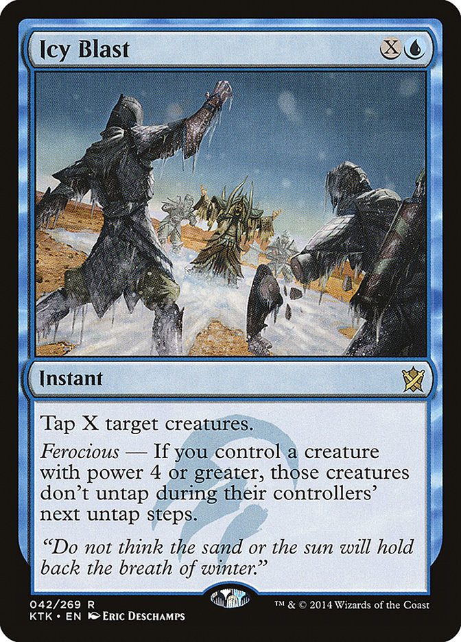 Icy Blast [Khans of Tarkir] - The Mythic Store | 24h Order Processing