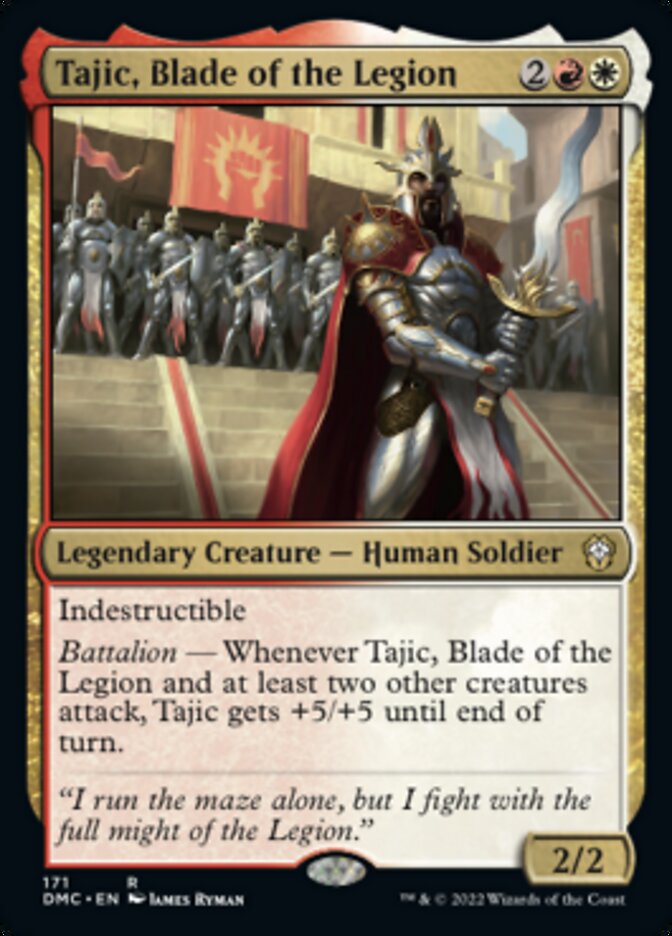 Tajic, Blade of the Legion [Dominaria United Commander] - The Mythic Store | 24h Order Processing