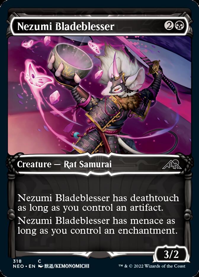 Nezumi Bladeblesser (Showcase Samurai) [Kamigawa: Neon Dynasty] - The Mythic Store | 24h Order Processing