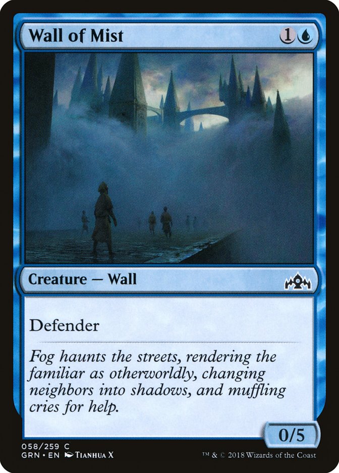 Wall of Mist [Guilds of Ravnica] - The Mythic Store | 24h Order Processing