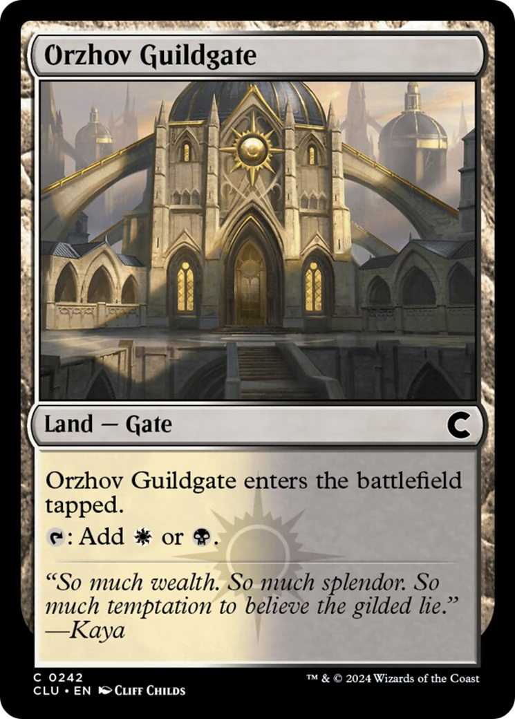 Orzhov Guildgate [Ravnica: Clue Edition] - The Mythic Store | 24h Order Processing