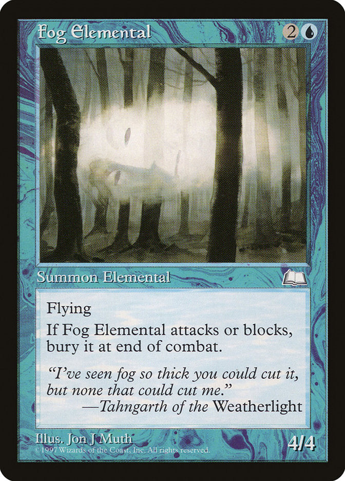Fog Elemental [Weatherlight] - The Mythic Store | 24h Order Processing
